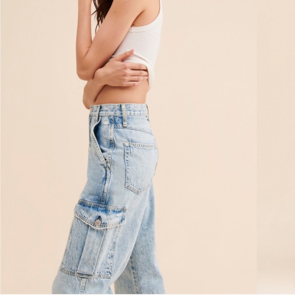 AMO Maya Cargo Denim Pants - Picture 11 of 16